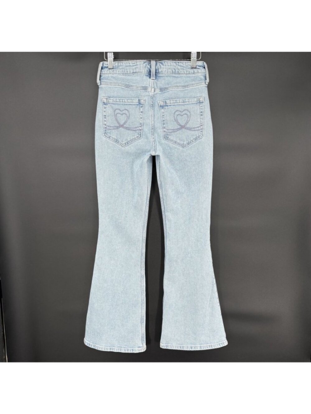 Hollister Pale Blue Flare Jeans - Picture 2 of 9